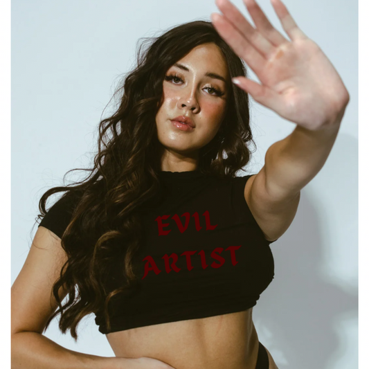 Evil Artist Crop Top